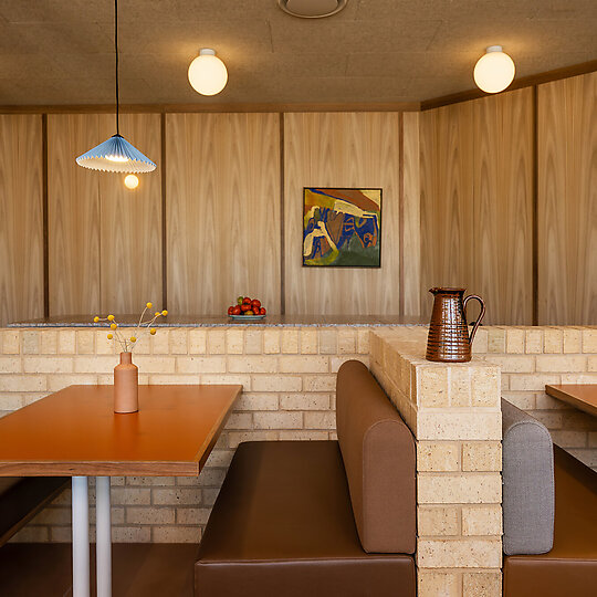 Interior photograph of Mensa by Jack Fenby