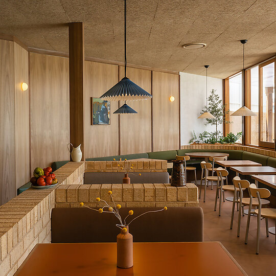 Interior photograph of Mensa by Jack Fenby