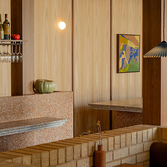 Interior photograph of Mensa by Jack Fenby