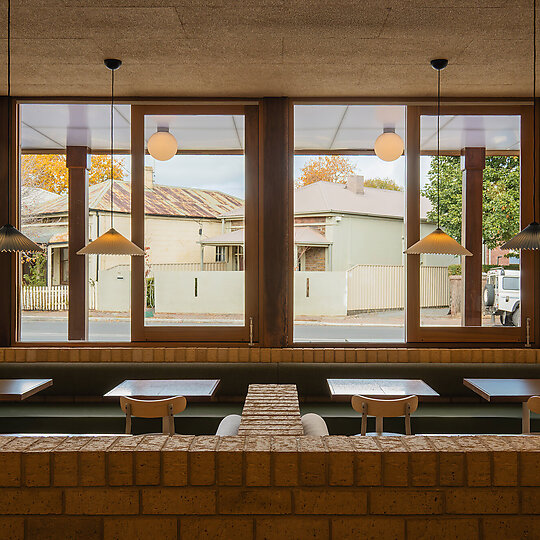 Interior photograph of Mensa by Jack Fenby