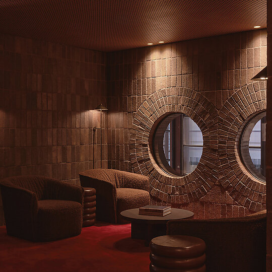 Interior photograph of Melbourne Place by Derek Swalwell