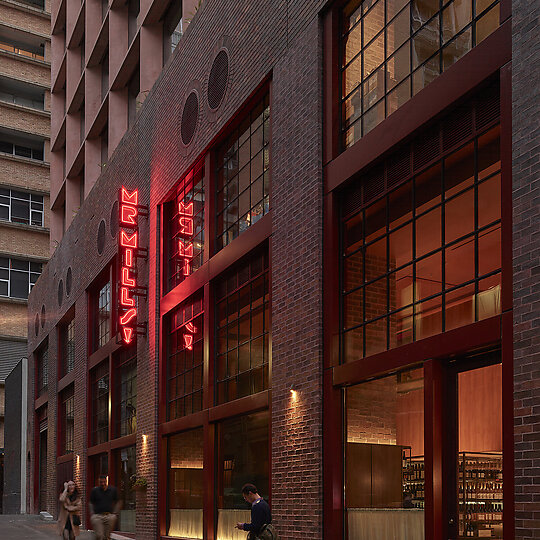 Interior photograph of Melbourne Place by Derek Swalwell