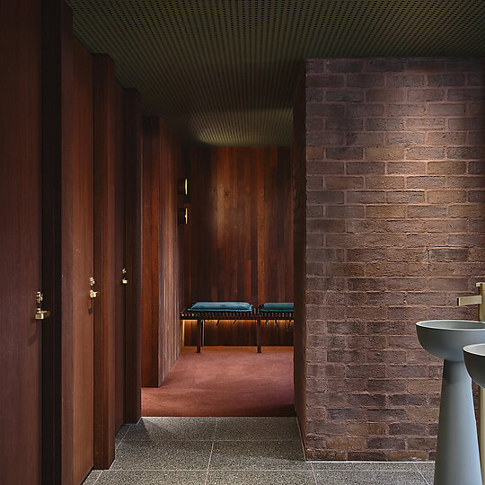 Interior photograph of Melbourne Place by Derek Swalwell