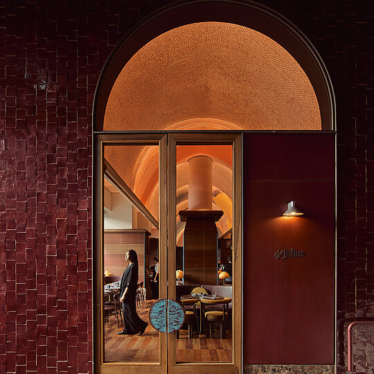 Interior photograph of Bar Julius by Anson Smart
