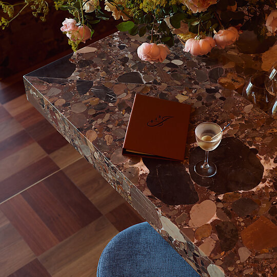 Interior photograph of Bar Julius by Anson Smart