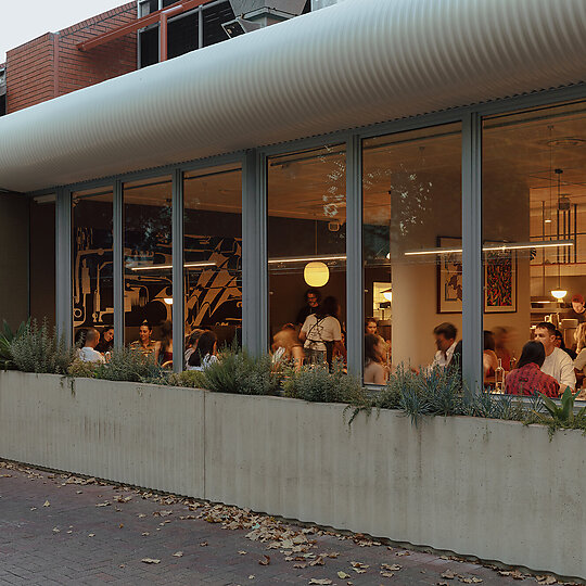Interior photograph of Sofia Bistro by Jonathan VDK